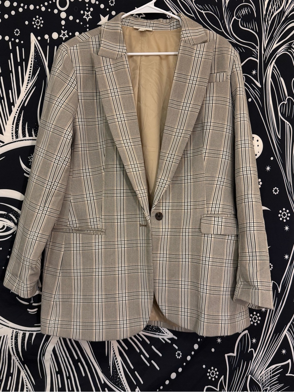 ON 34th - plaid striped blazer